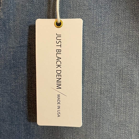 JUSTBLACK Released Hem Light Denim Skirt XL/XXL - Picture 5 of 5